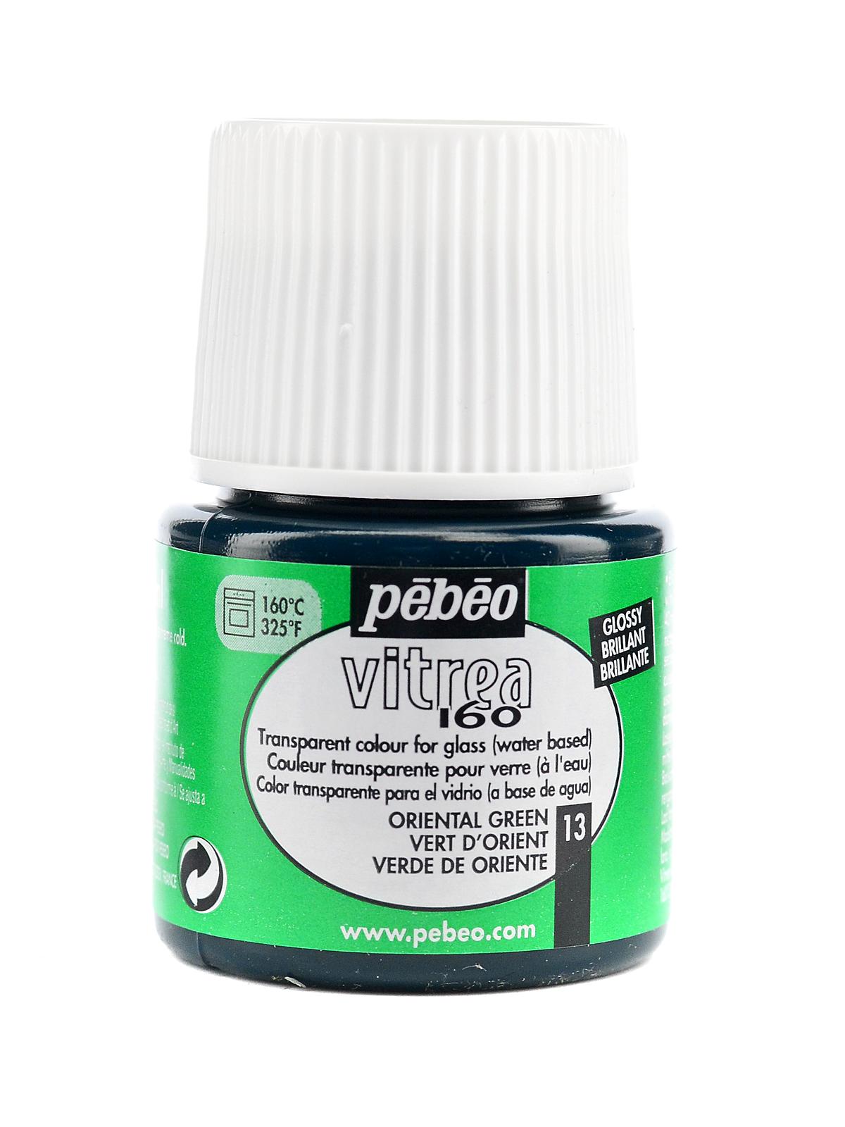 Vitrea 160 Glass Paint oriental green gloss 45 ml