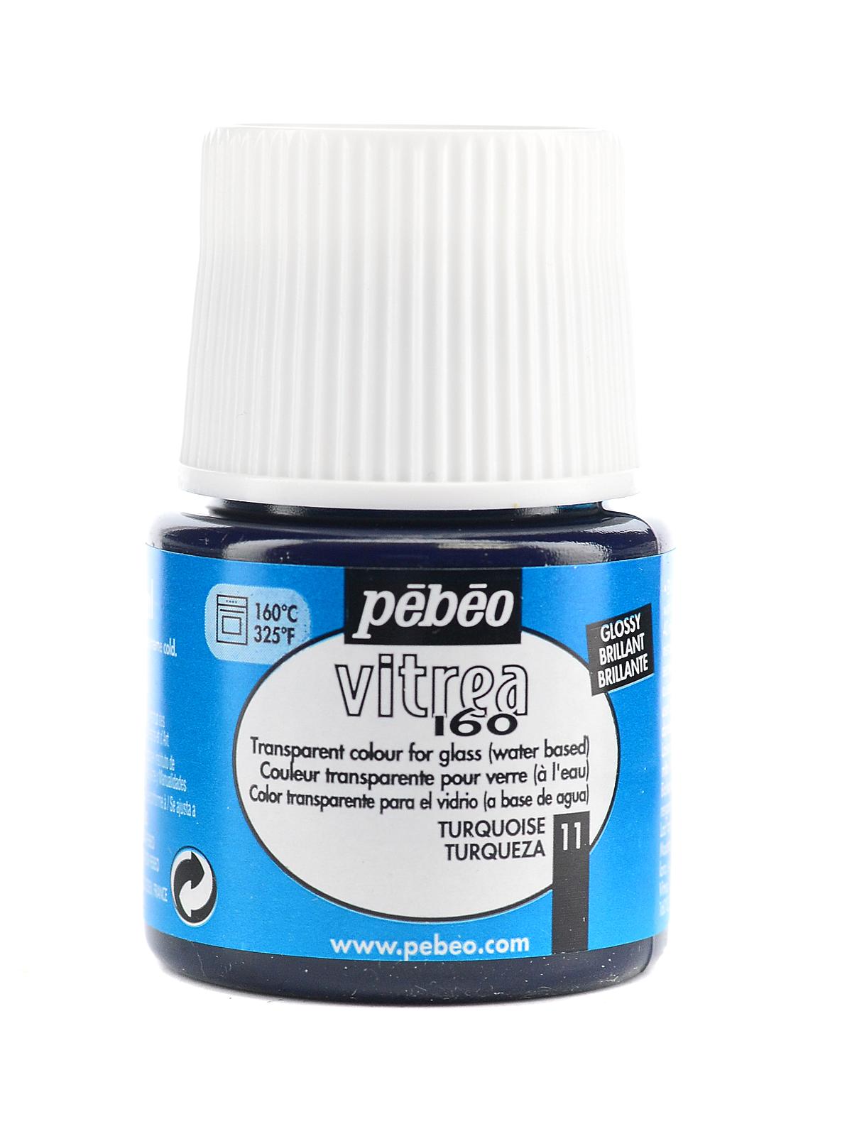 Vitrea 160 Glass Paint turquoise gloss 45 ml