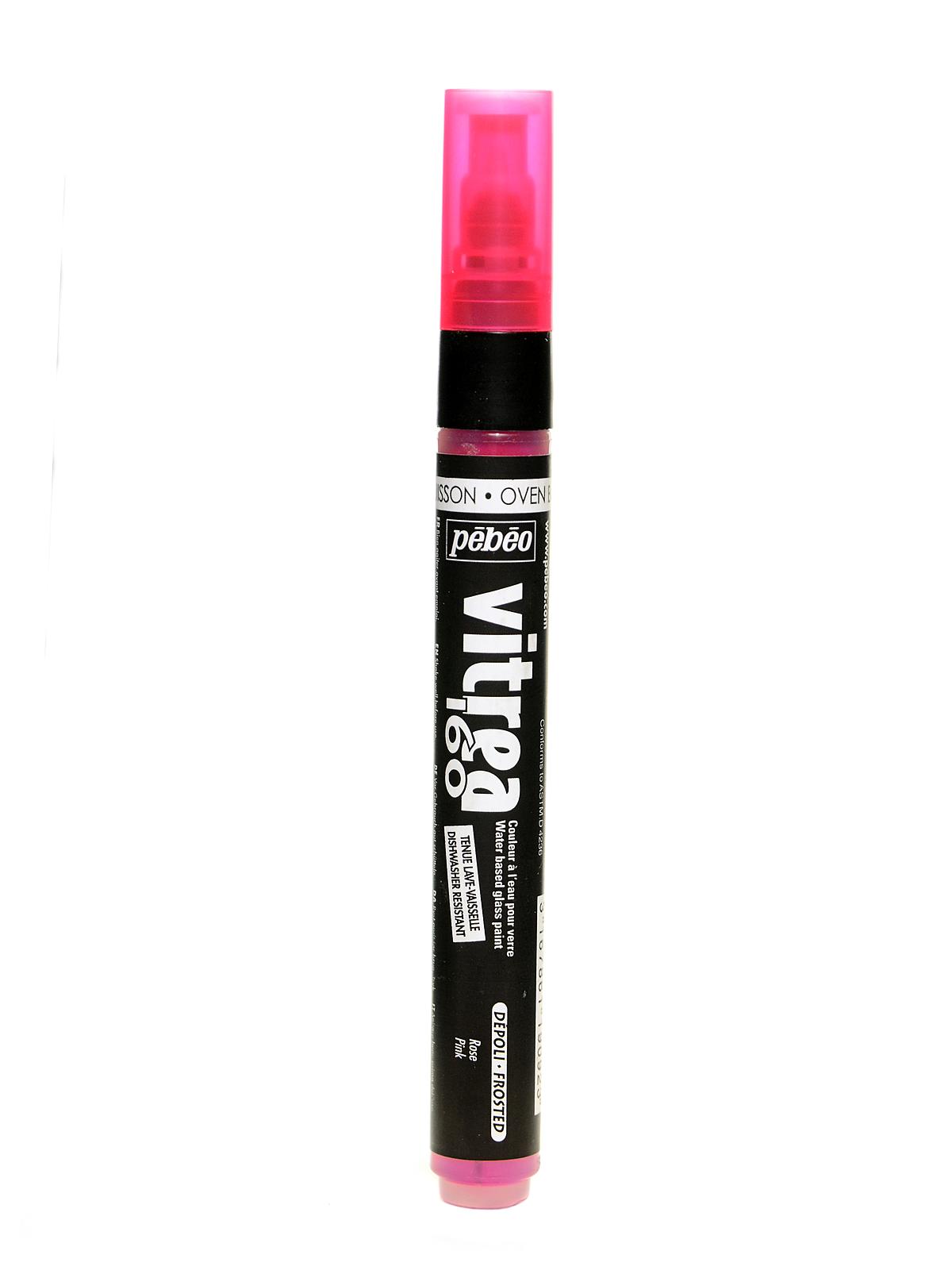 Vitrea 160 Markers pink frosted