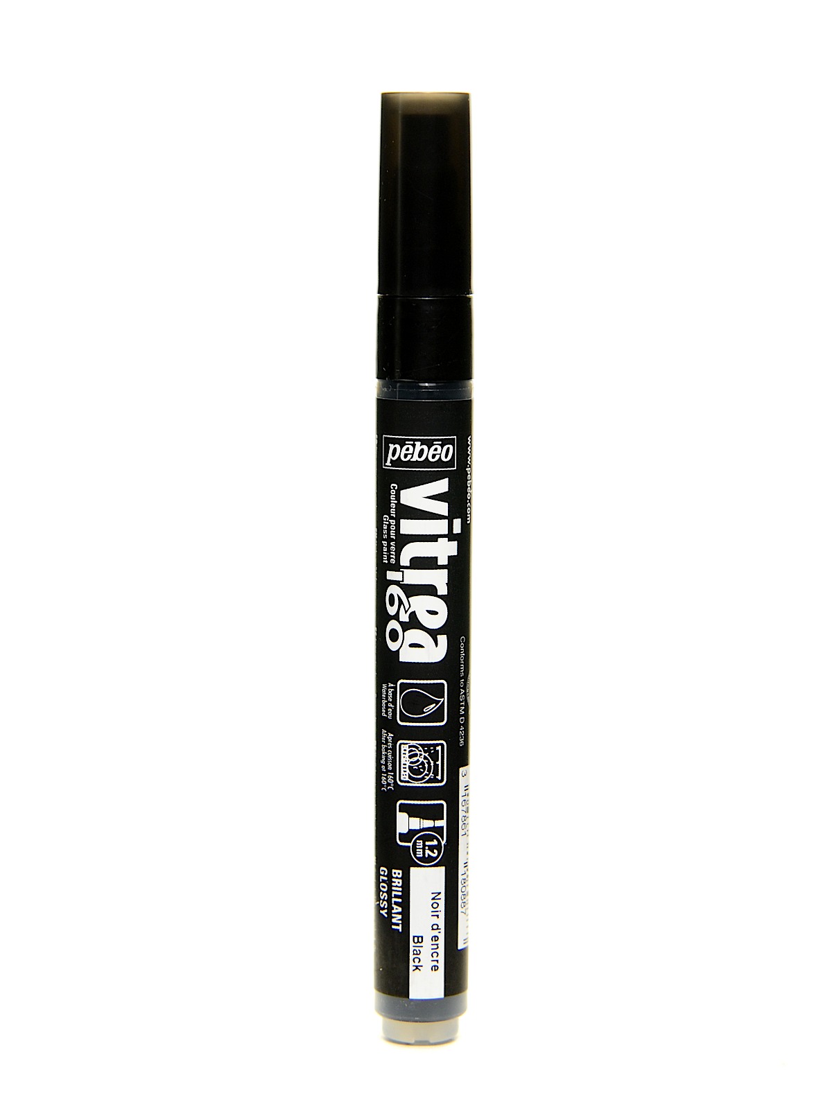 Vitrea 160 Markers ink black gloss