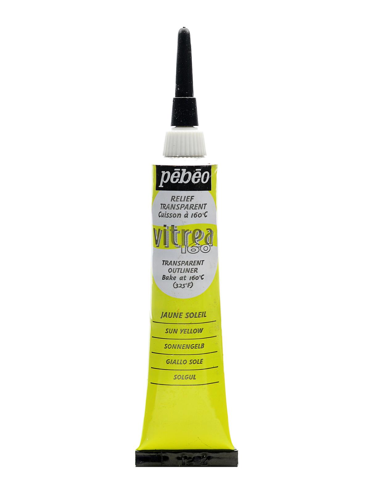Vitrea 160 Outliners sun yellow 20 ml