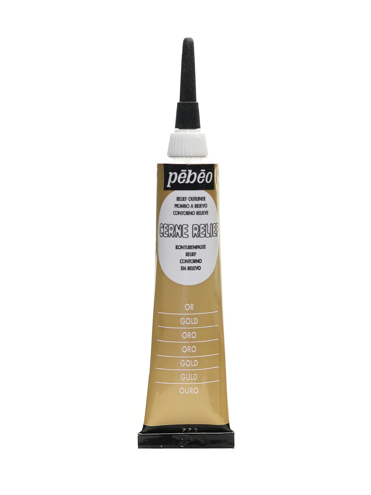 Vitrail Cerne Relief gold 20 ml