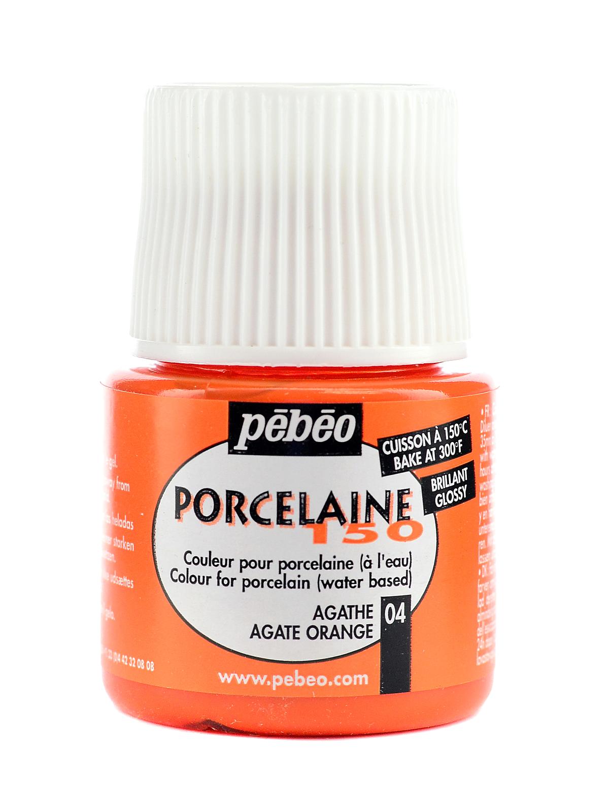Porcelaine 150 China Paint agate orange 45 ml
