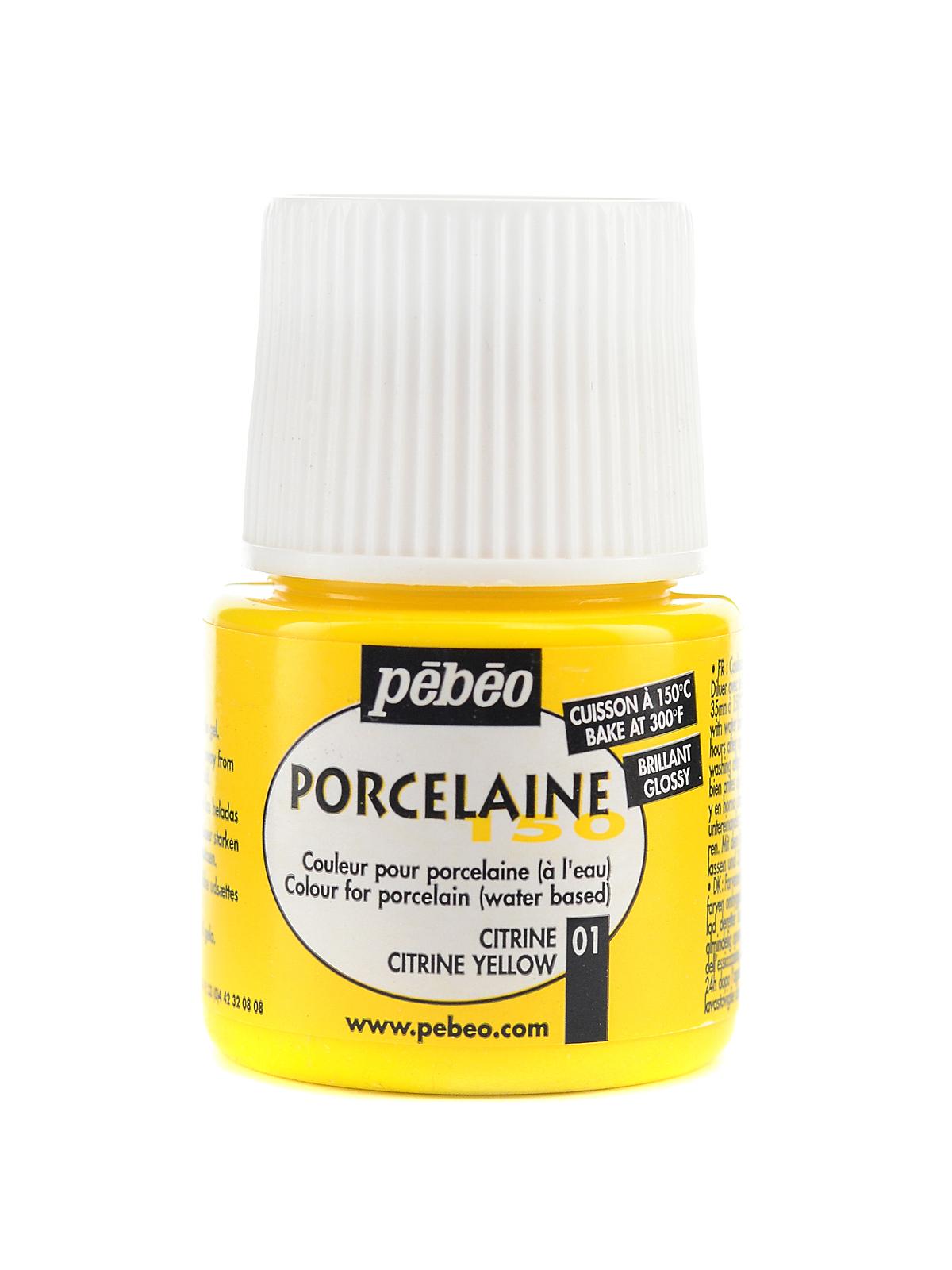 Porcelaine 150 China Paint citrine yellow 45 ml