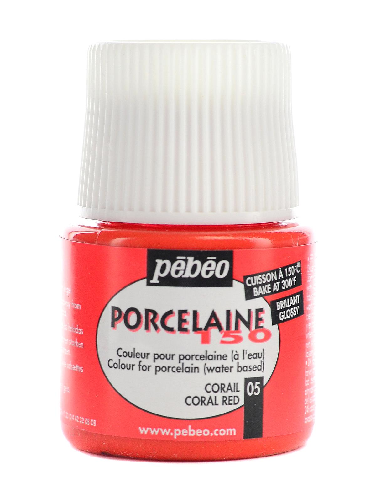 Porcelaine 150 China Paint coral red 45 ml