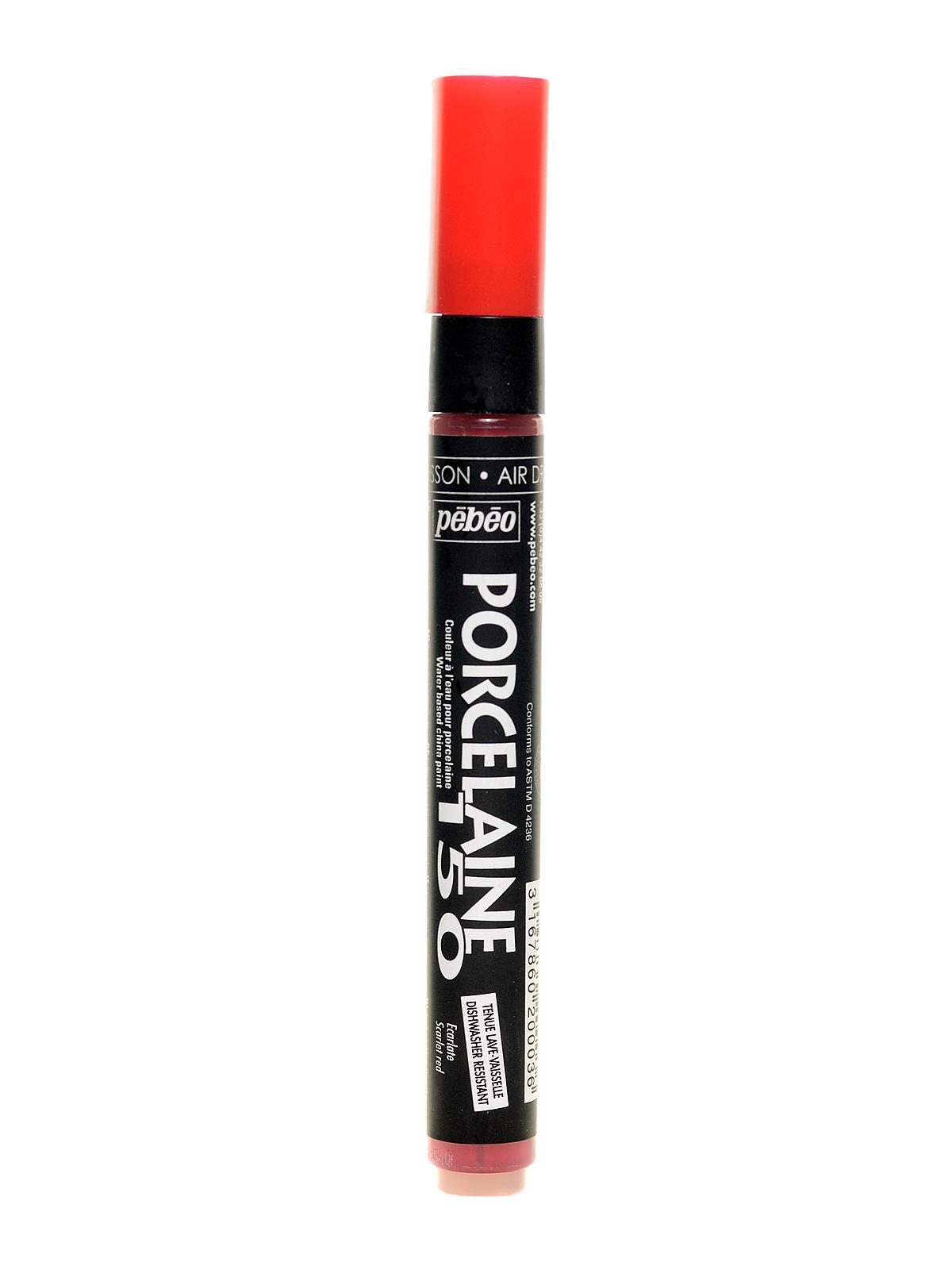 Porcelaine 150 Markers scarlet red broad