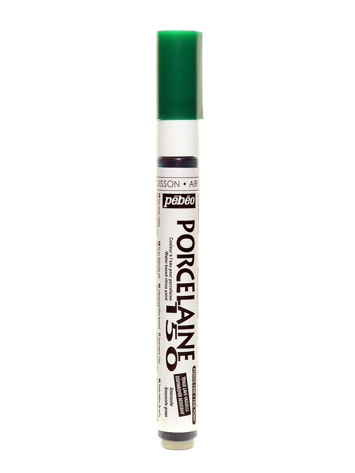 Porcelaine 150 Markers amazonite green fine