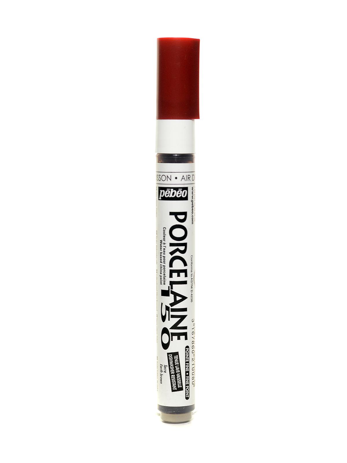 Porcelaine 150 Markers earth brown fine