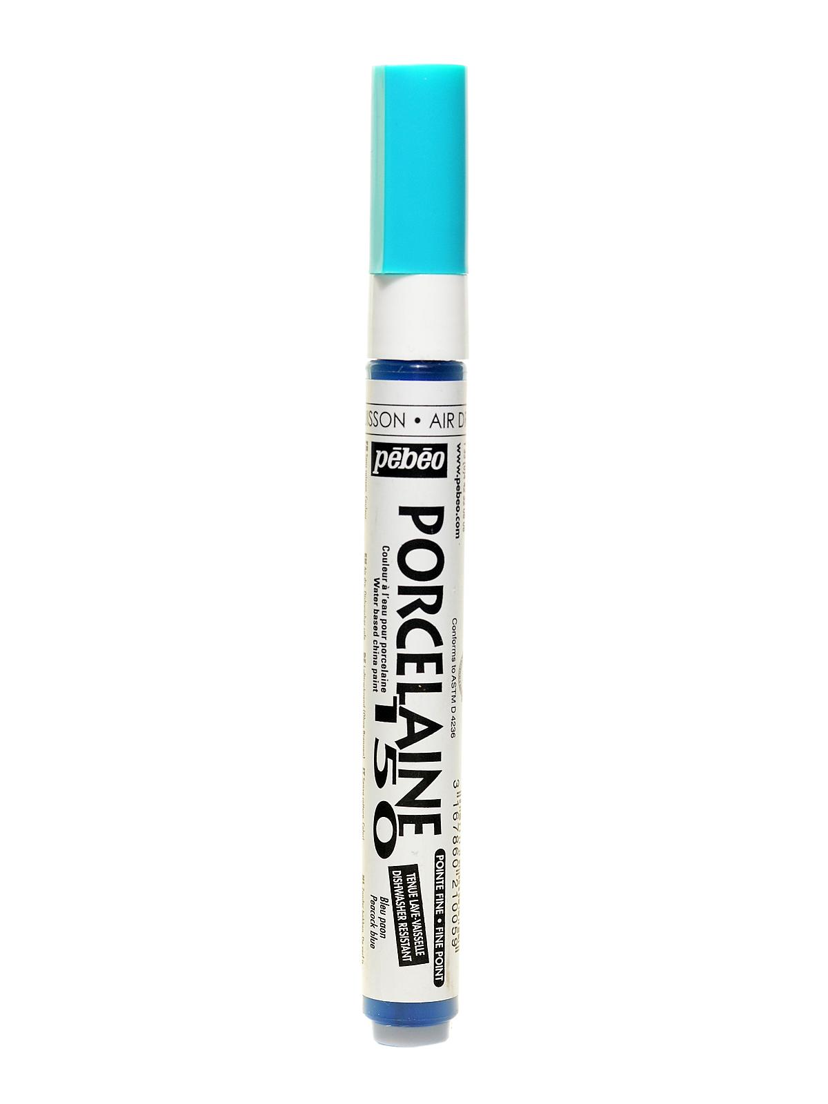 Porcelaine 150 Markers peacock blue fine