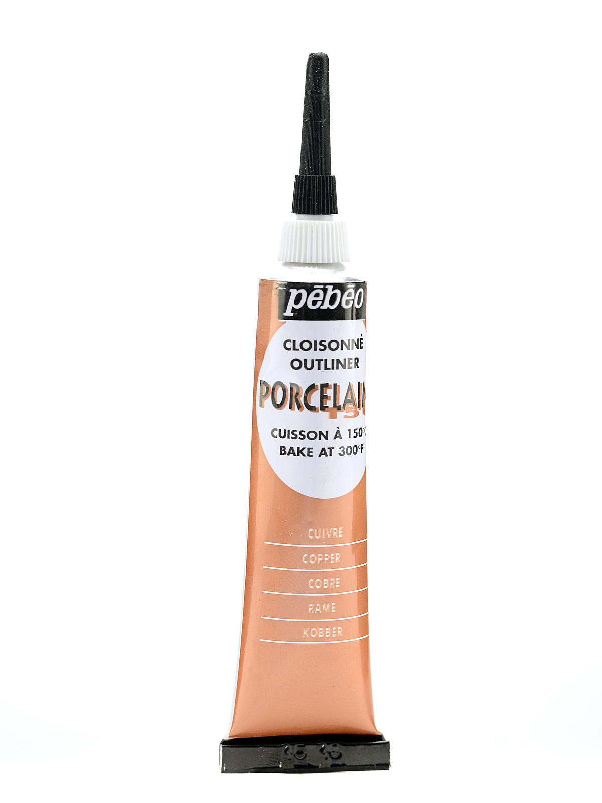 Porcelaine 150 China Paint Outliners copper 20 ml
