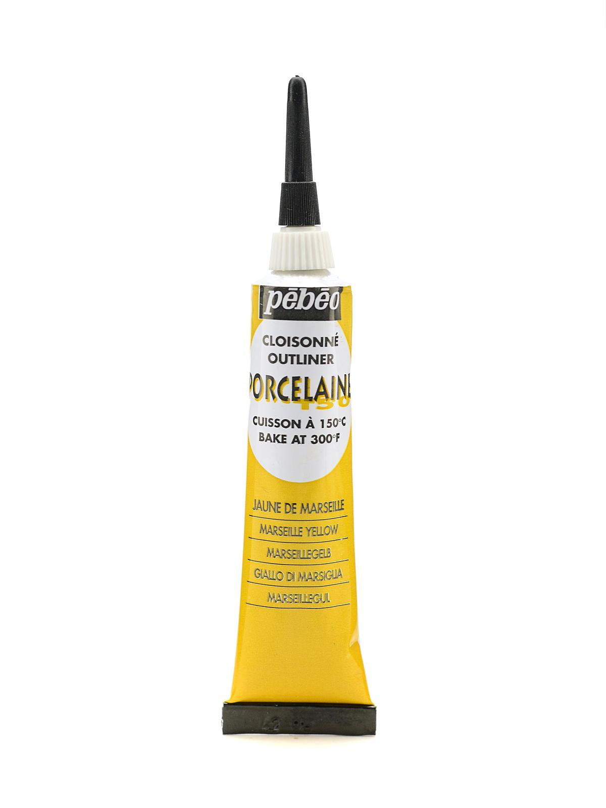 Porcelaine 150 China Paint Outliners marseille yellow 20 ml