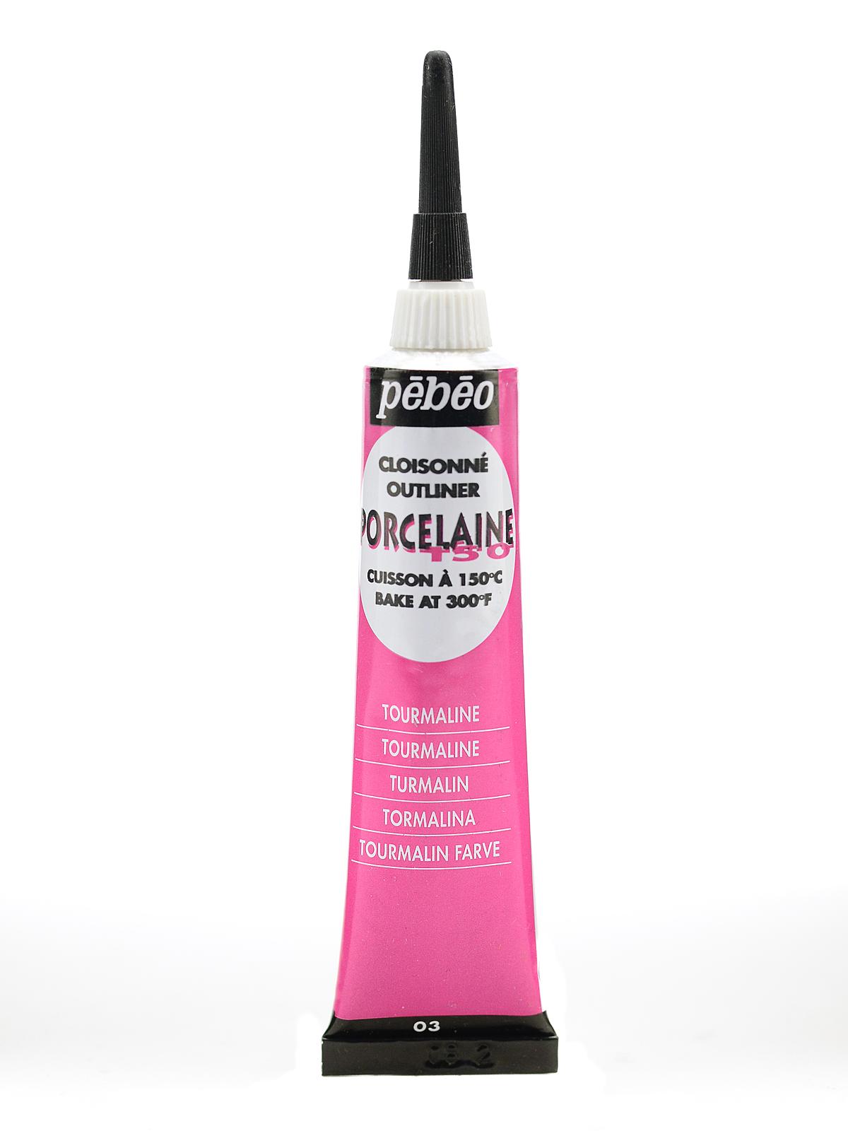 Porcelaine 150 China Paint Outliners tourmaline red 20 ml