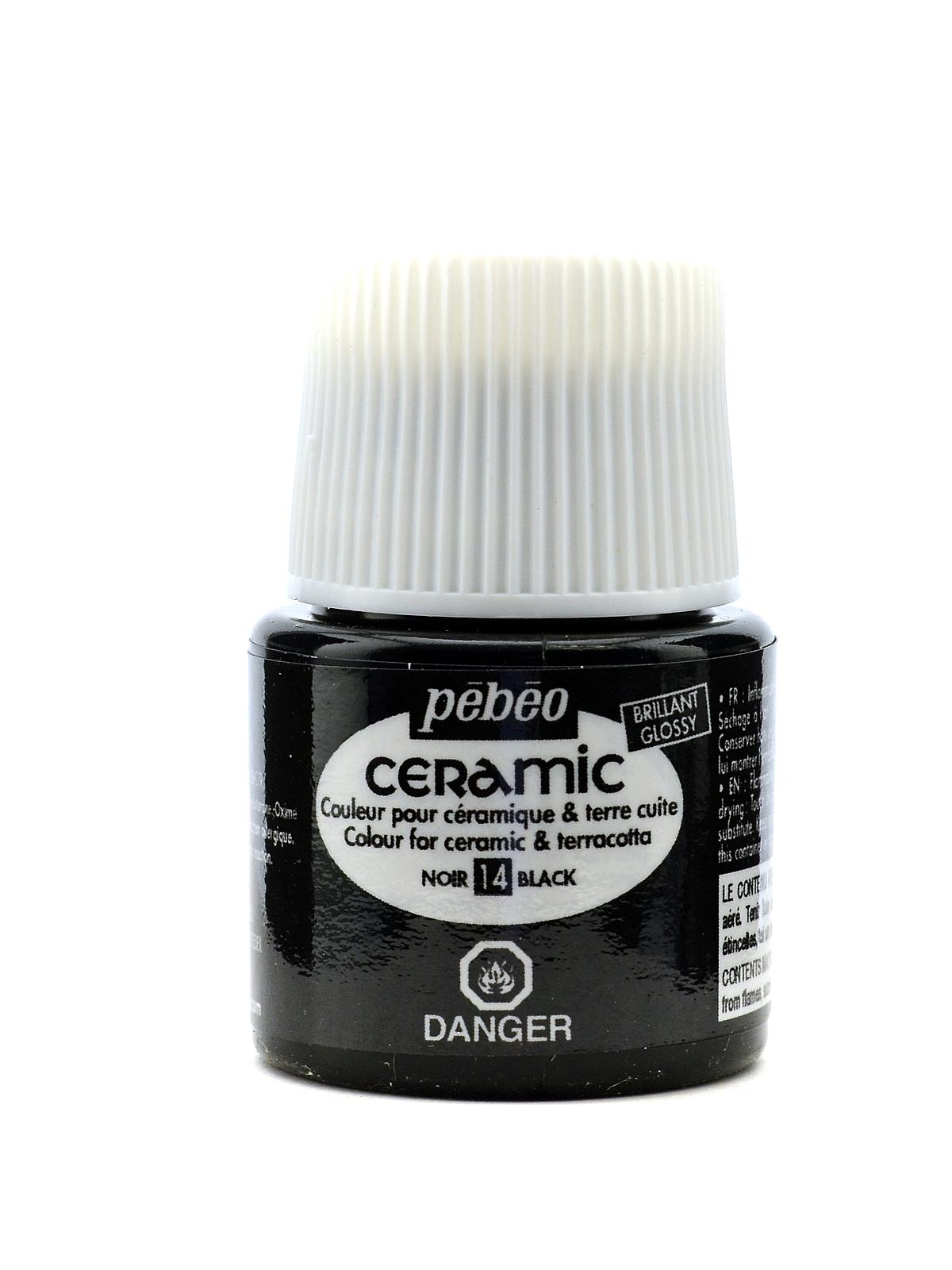 Ceramic Air Dry China Paint black 45 ml