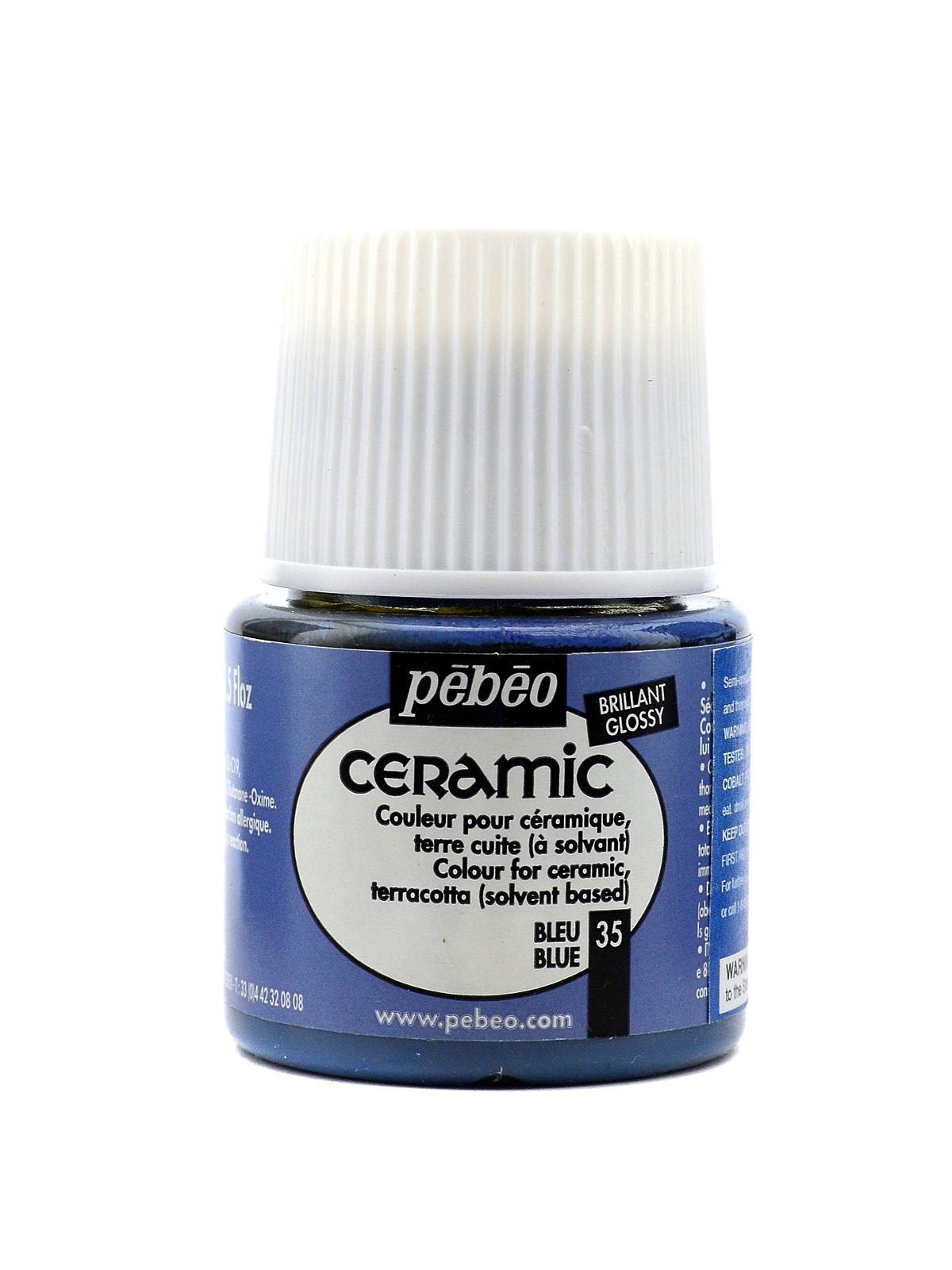 Ceramic Air Dry China Paint blue 45 ml