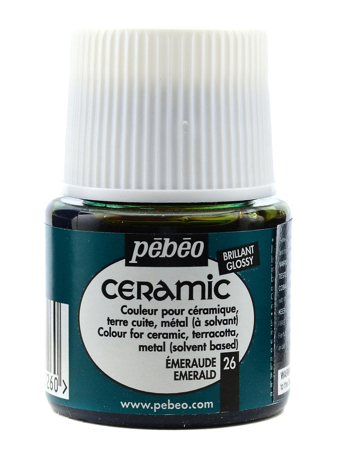 Ceramic Air Dry China Paint emerald 45 ml