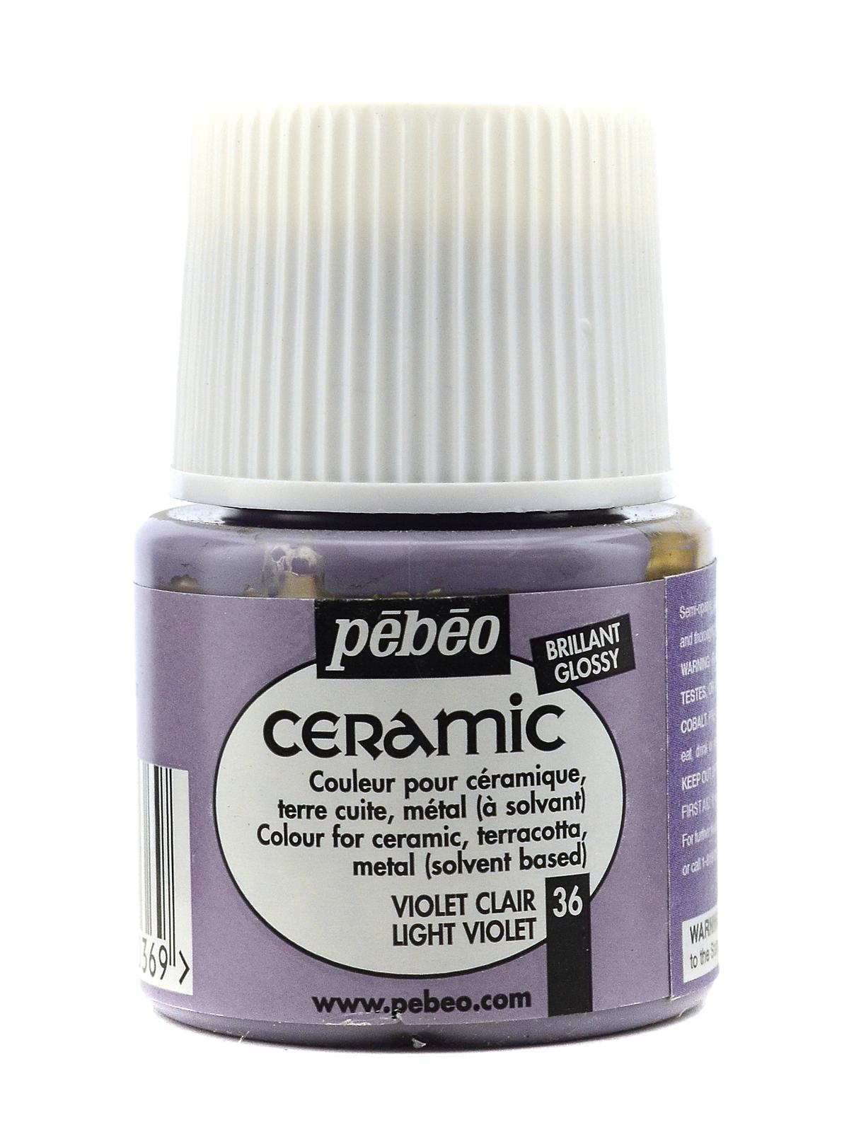 Ceramic Air Dry China Paint light violet 45 ml