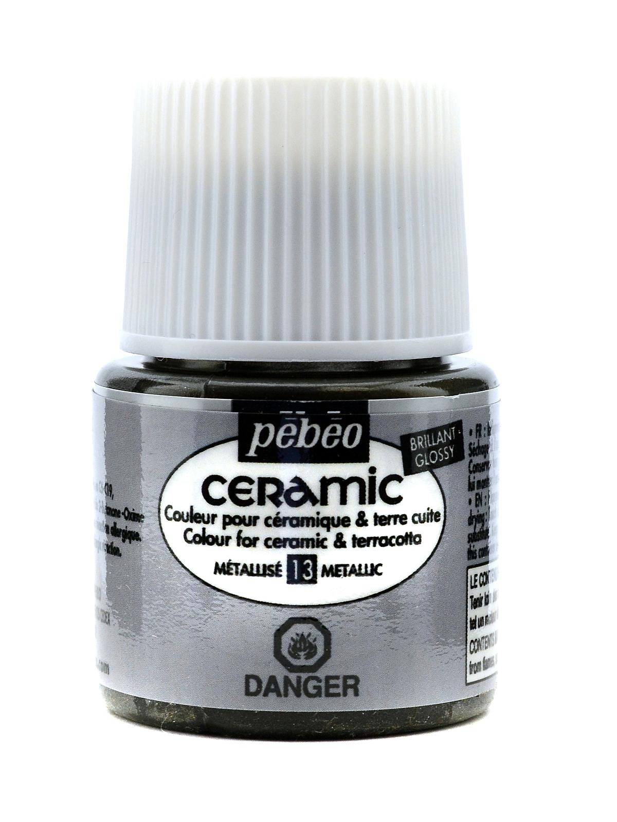 Ceramic Air Dry China Paint metallic 45 ml
