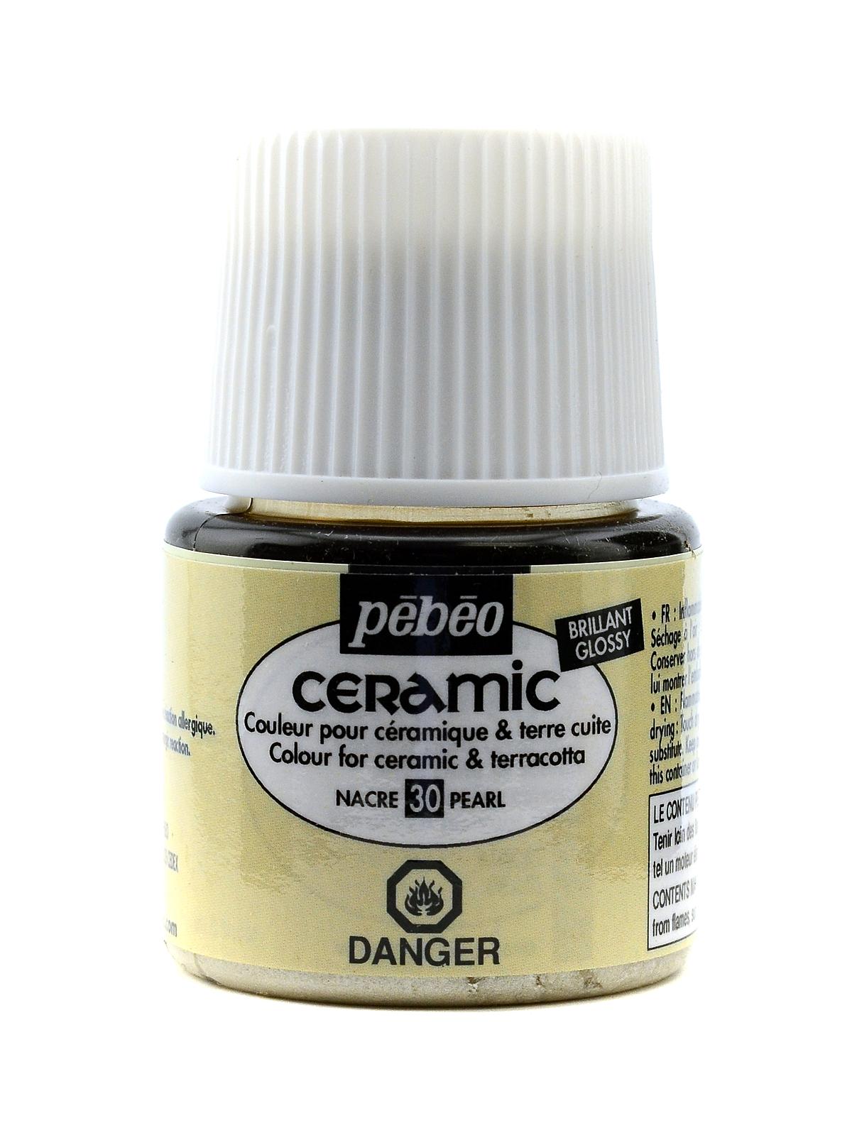 Ceramic Air Dry China Paint pearl 45 ml