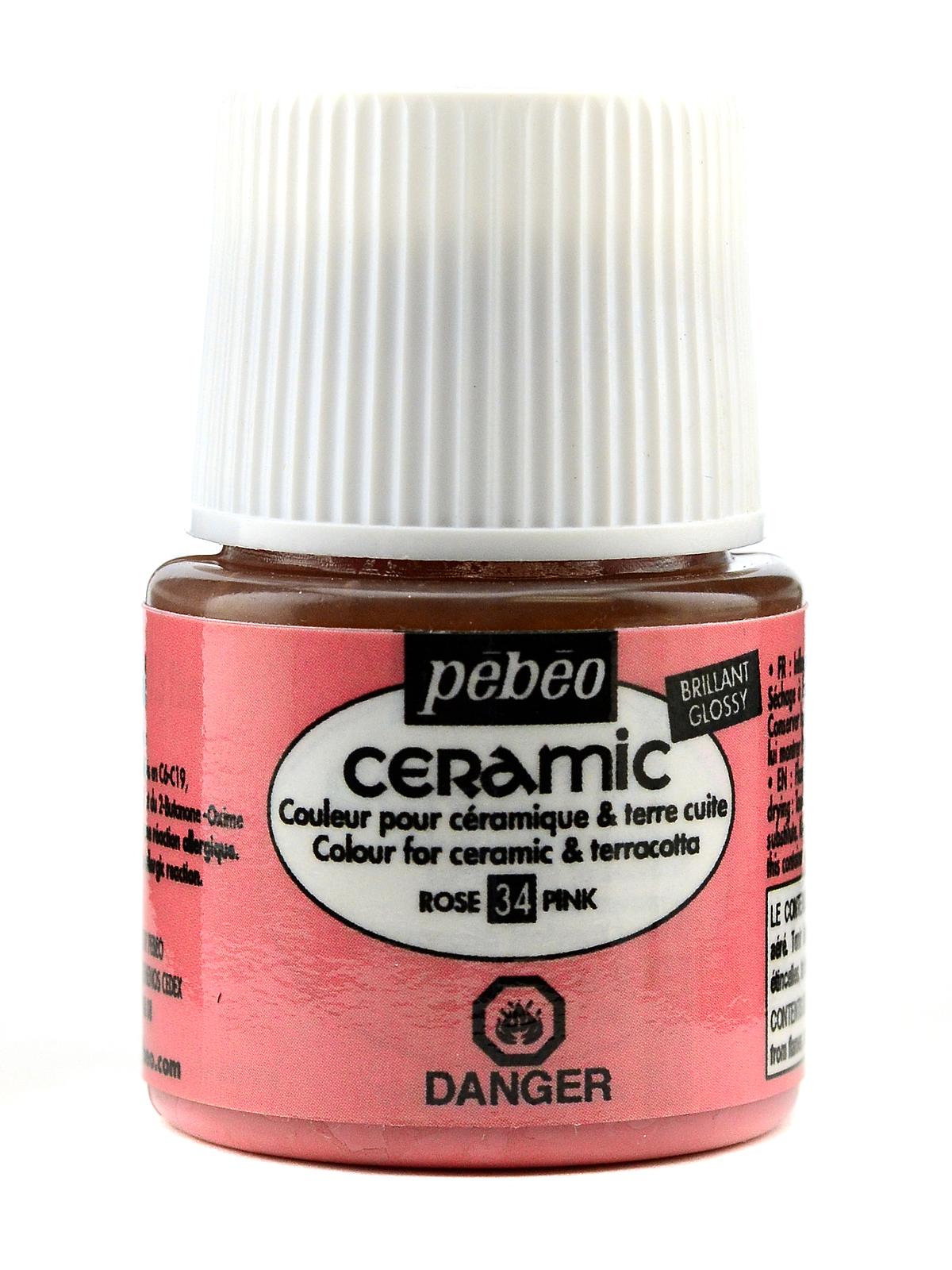 Ceramic Air Dry China Paint pink 45 ml