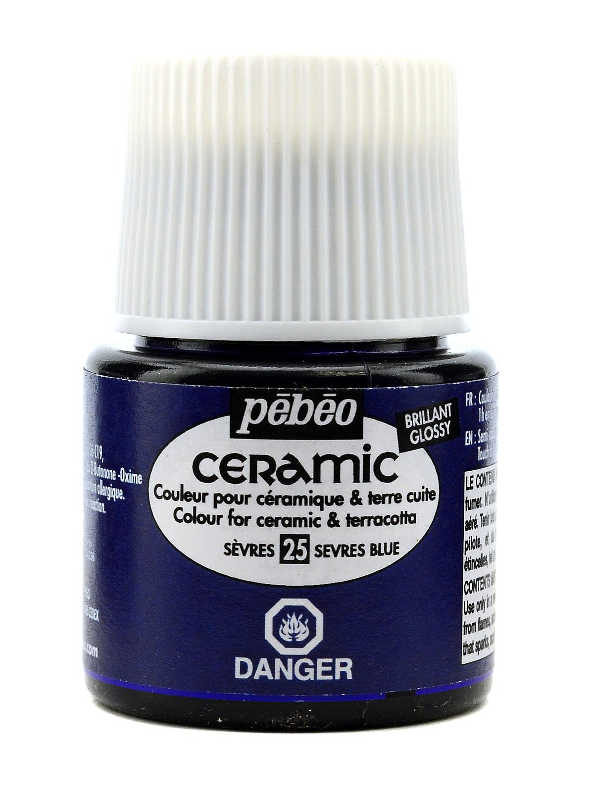 Ceramic Air Dry China Paint sevres blue 45 ml