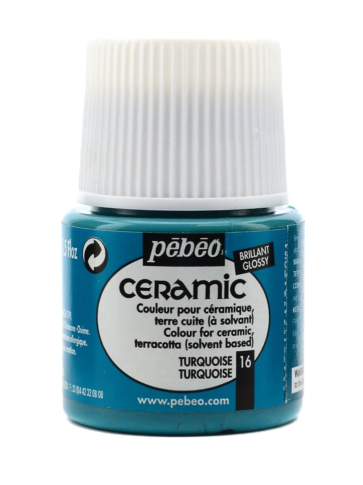 Ceramic Air Dry China Paint turquoise 45 ml