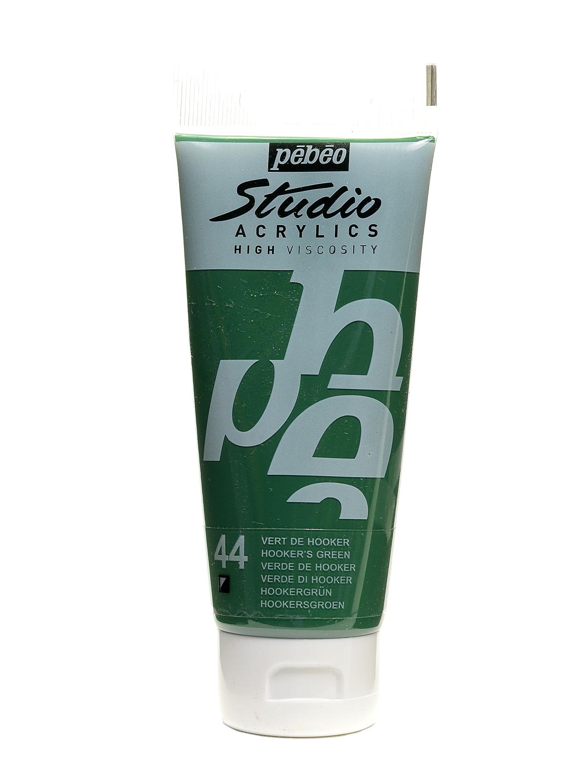 Studio Acrylic Paint hooker's green 100 ml