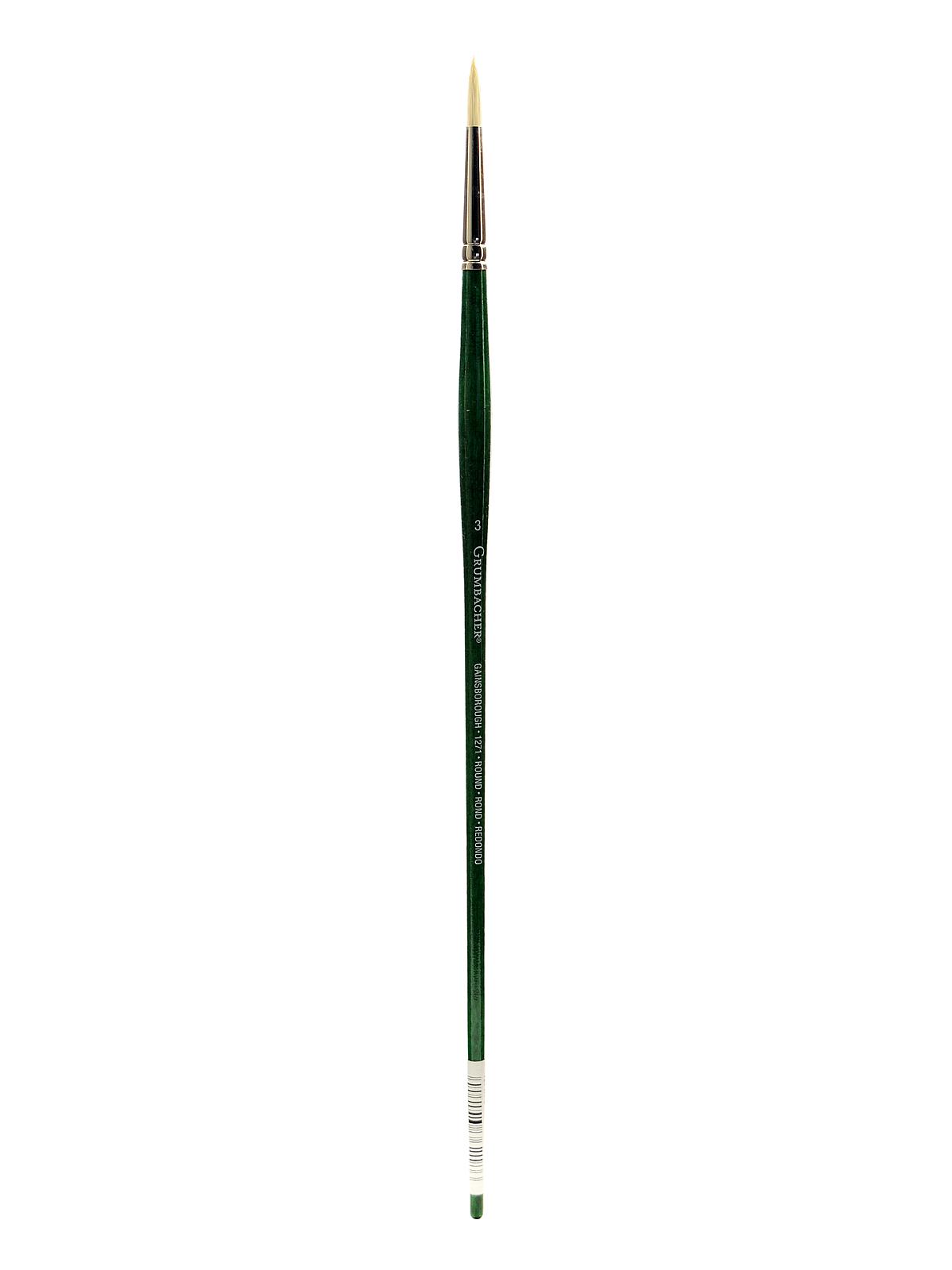 Gainsborough Oil and Acrylic Brushes 3 round