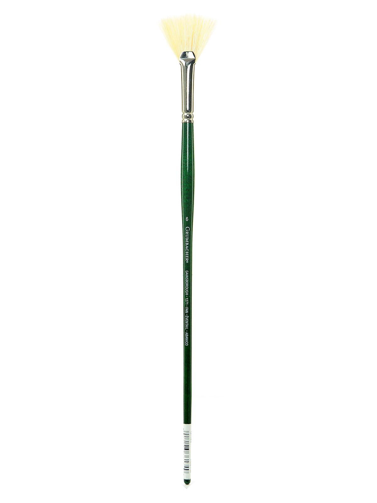 Gainsborough Oil and Acrylic Brushes 6 fan