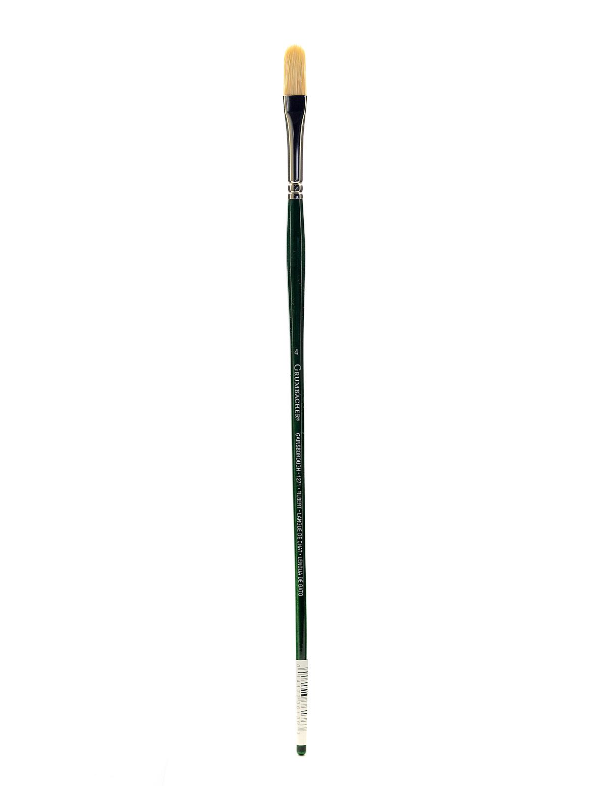 Gainsborough Oil and Acrylic Brushes 4 filbert
