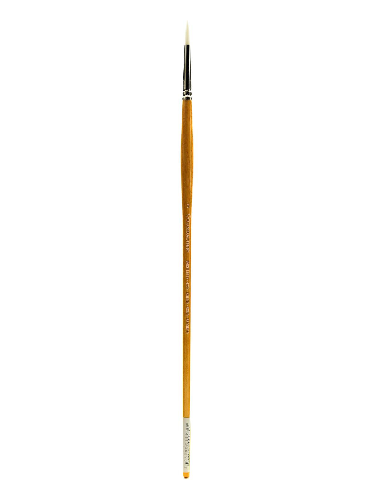 Bristlette Oil and Acrylic Brushes 3 round
