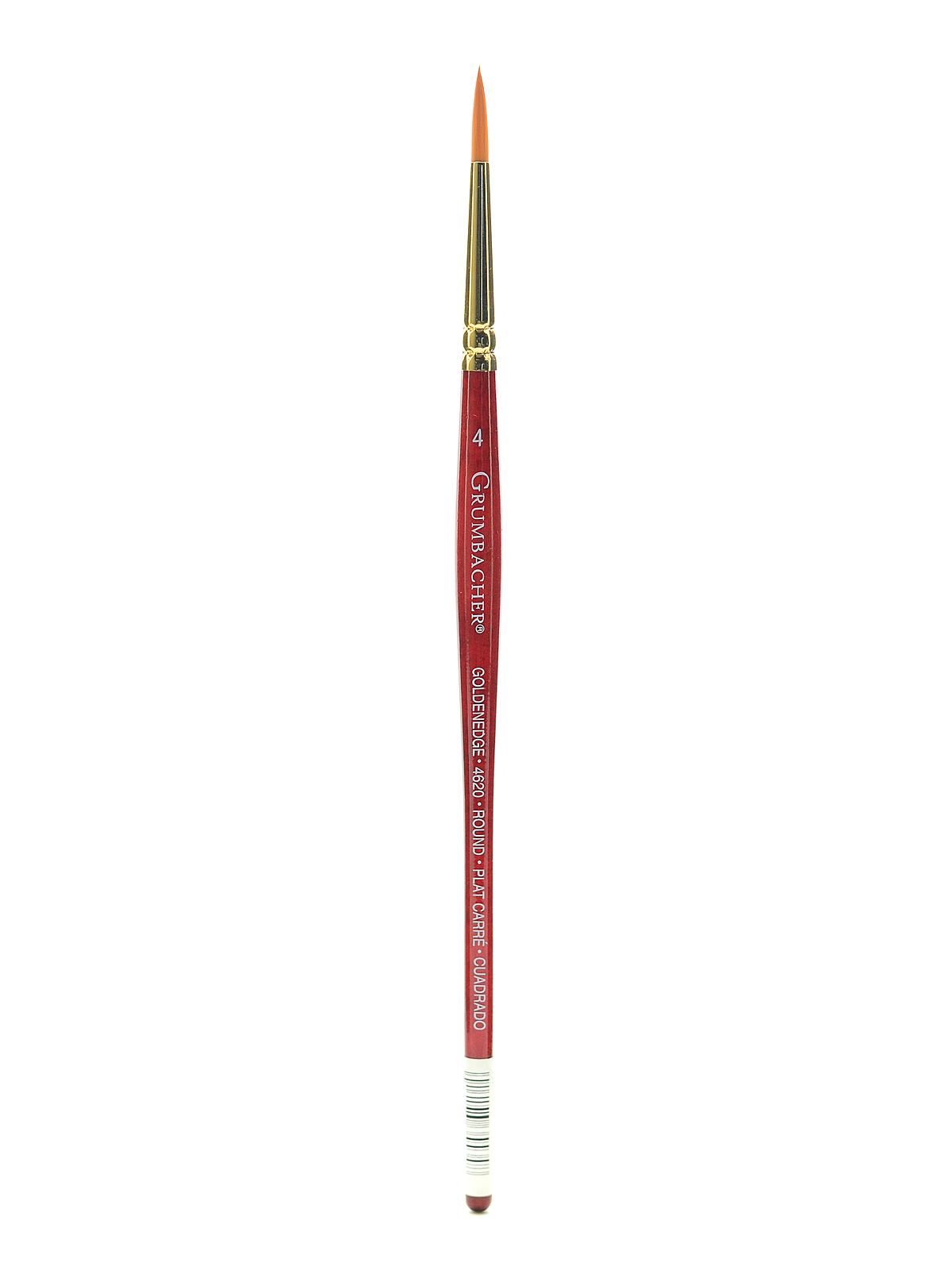 Goldenedge Watercolor Brushes 4 round