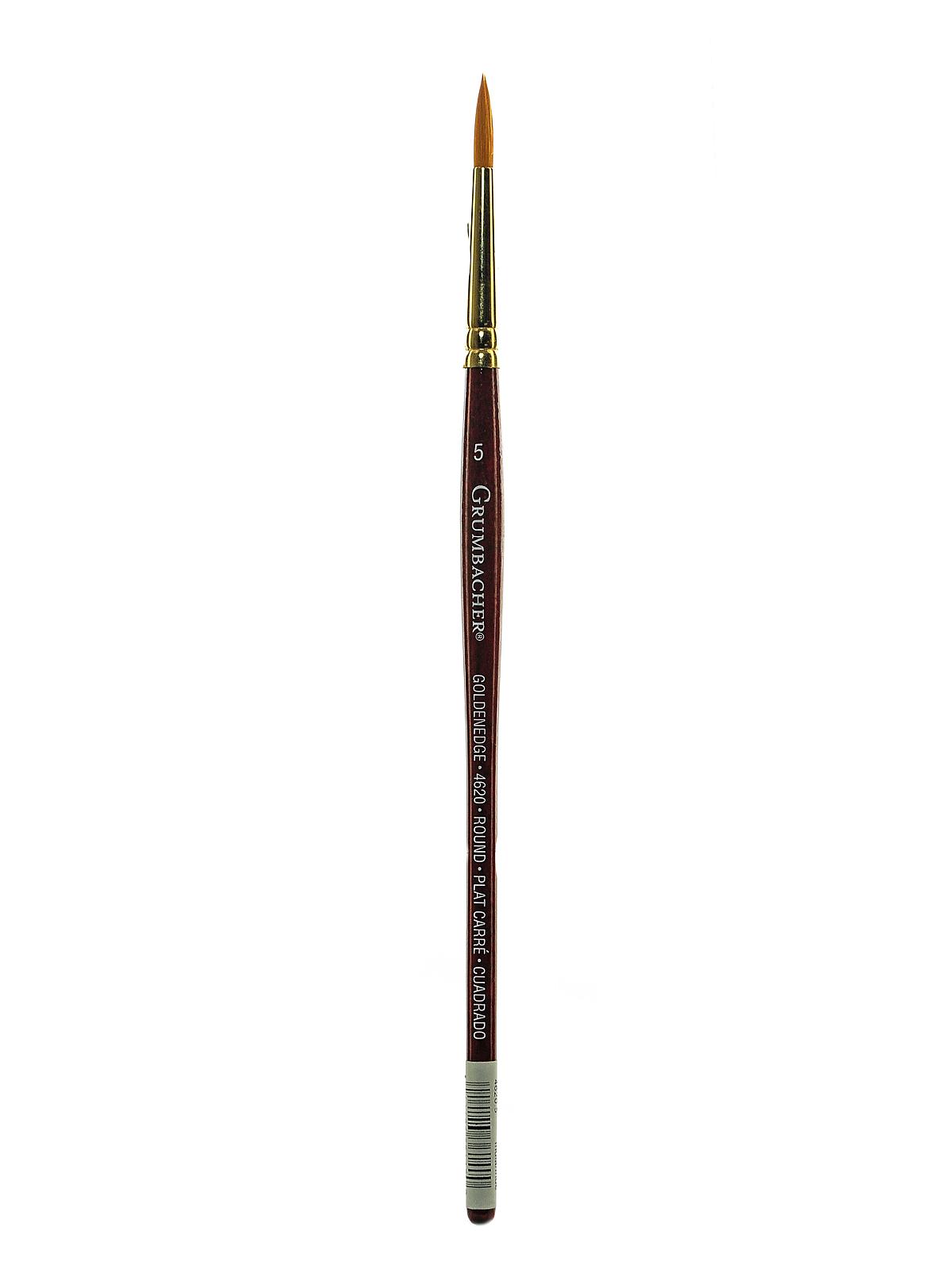 Goldenedge Watercolor Brushes 5 round