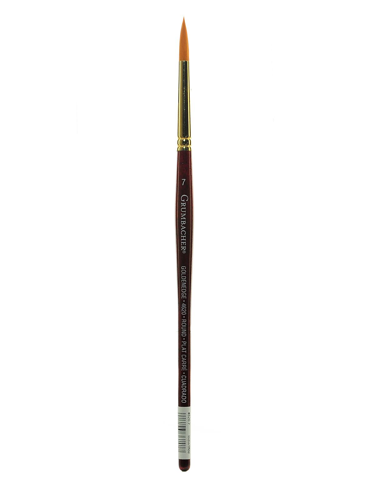 Goldenedge Watercolor Brushes 7 round