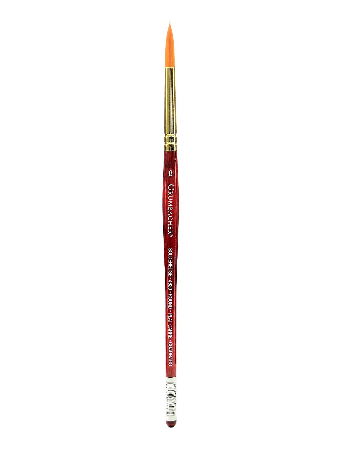Goldenedge Watercolor Brushes 8 round
