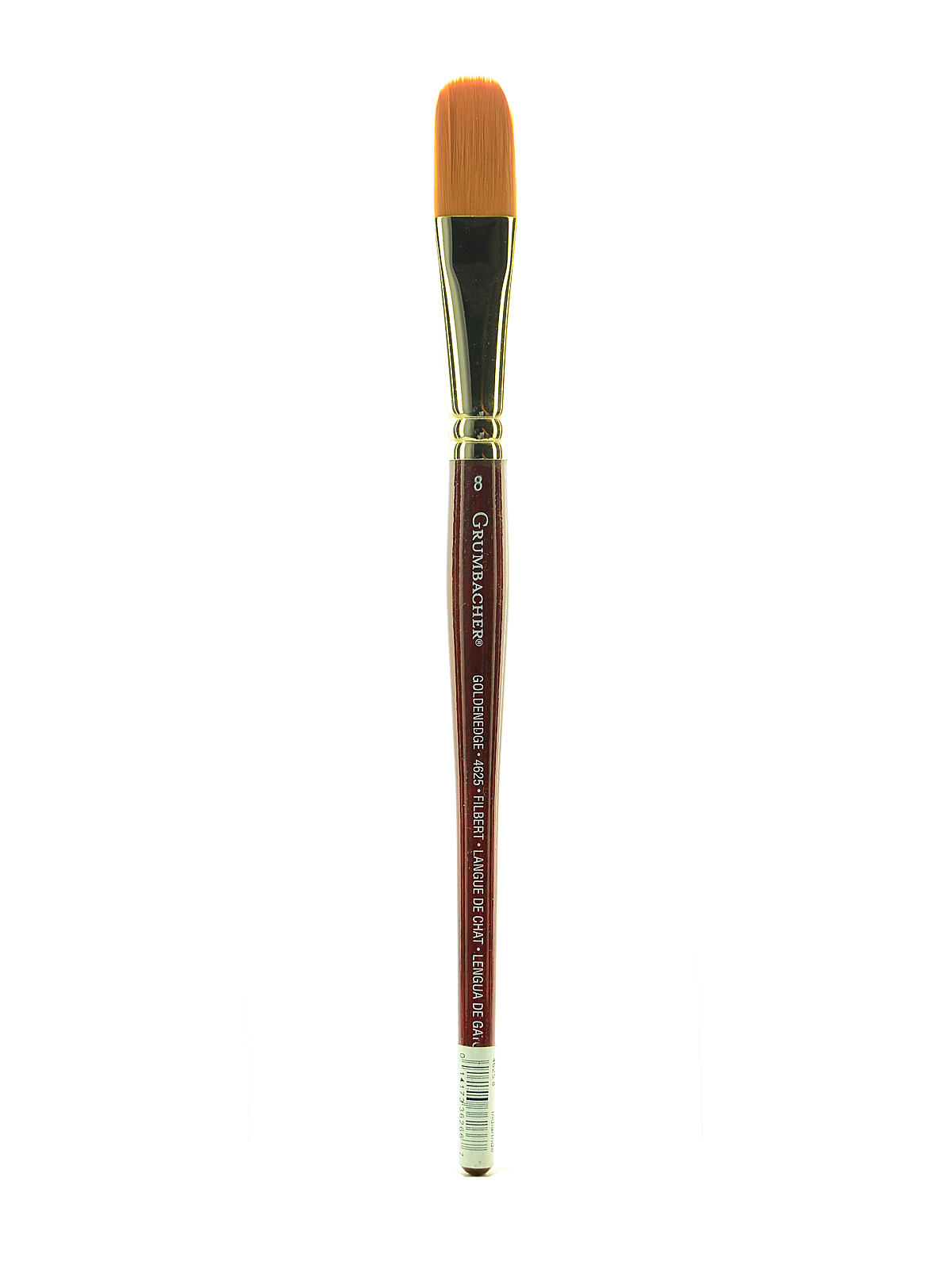 Goldenedge Watercolor Brushes 8 filbert