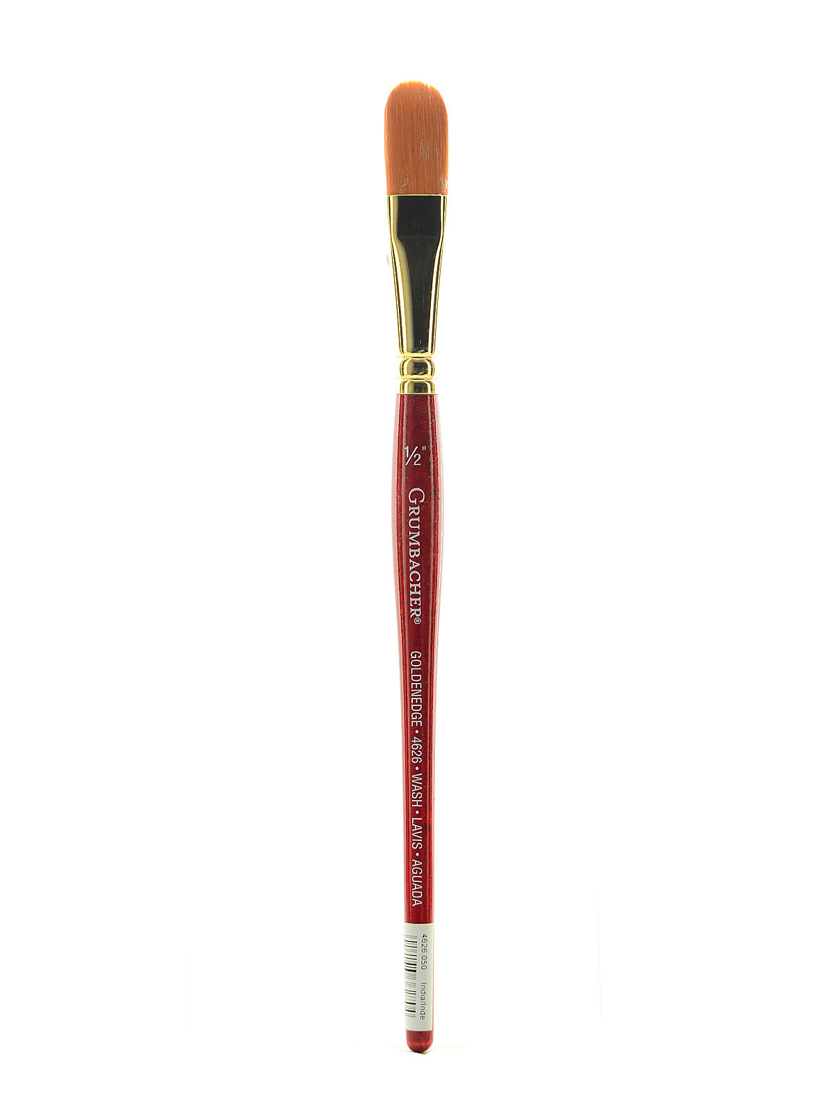 Goldenedge Watercolor Brushes 1 2 In. Oval Wash