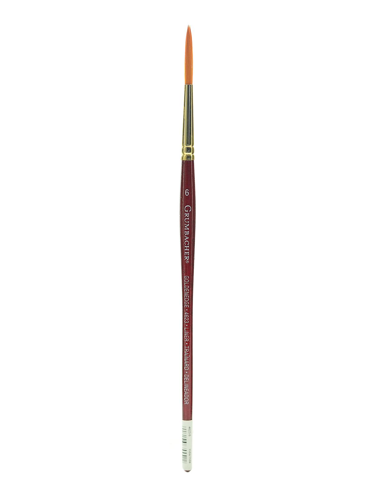 Goldenedge Watercolor Brushes 6 liner