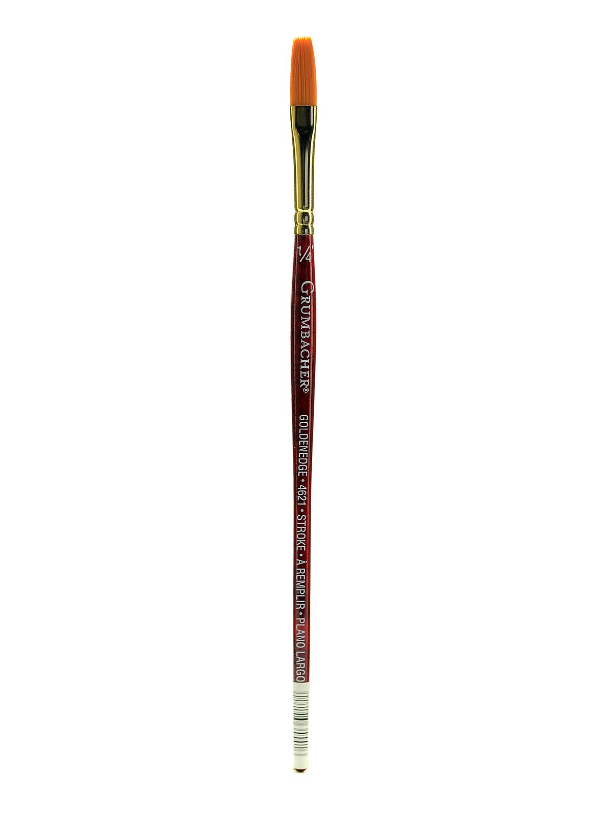 Goldenedge Watercolor Brushes 1 4 in. stroke
