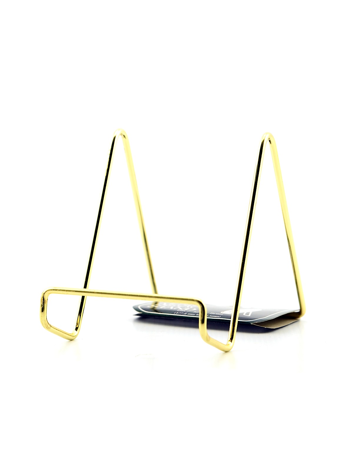 Smooth Round Wire Stands brass 4 in.