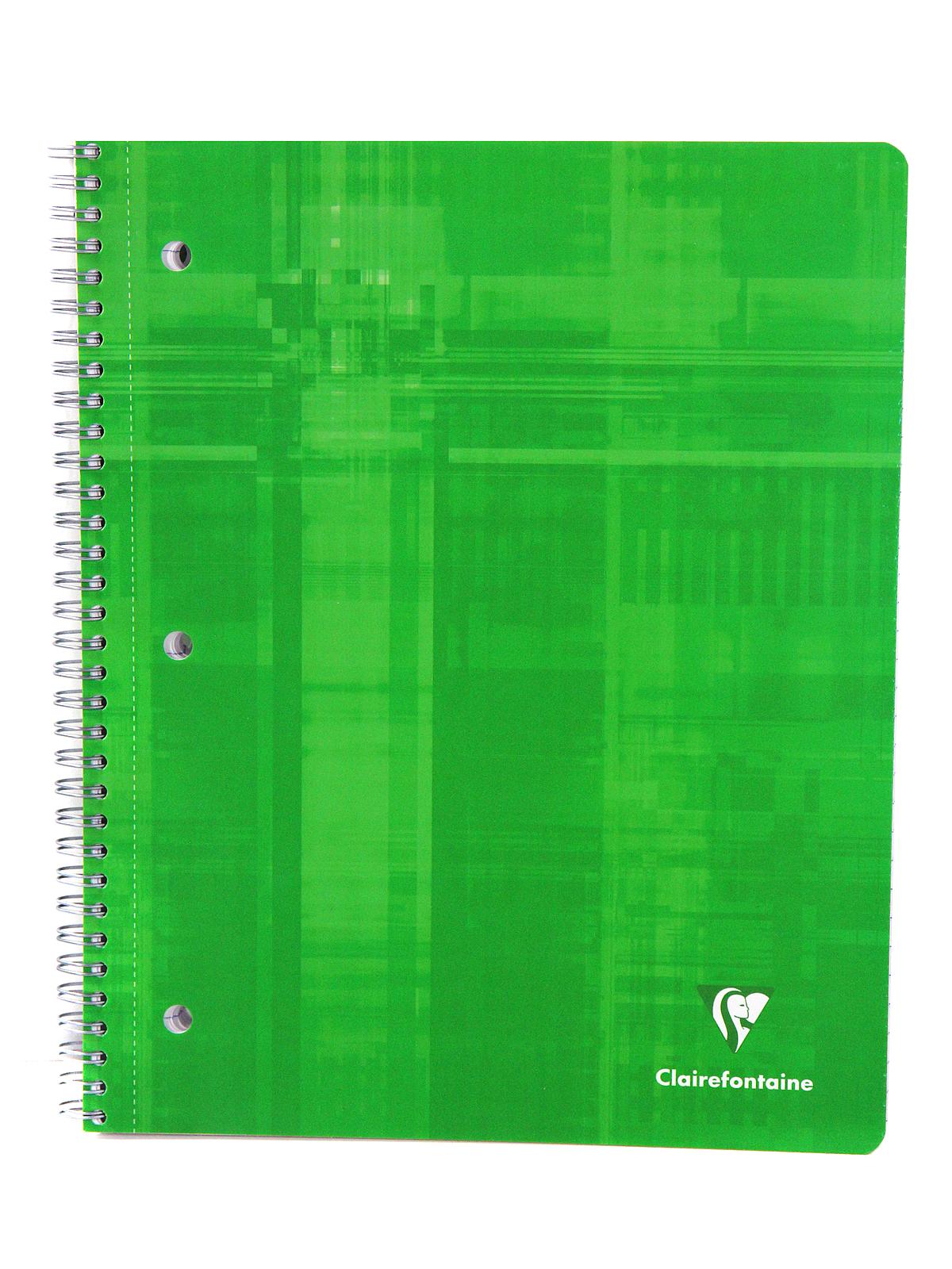 Classic Wirebound Notebooks 8 1 2 In. X 11 In. Ruled With Margin, 3-hole Punched 90 Sheets