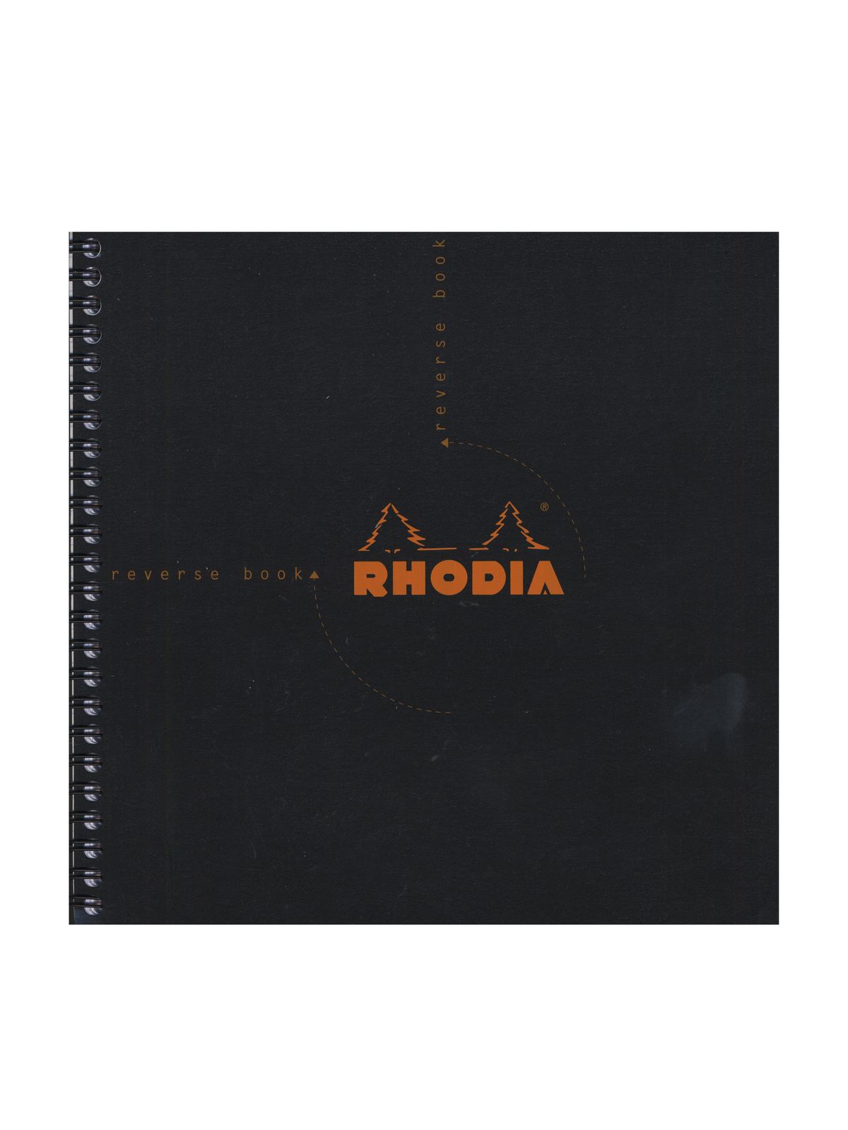 Reverse Books graph 8 1 4 in. x 8 1 4 in. black