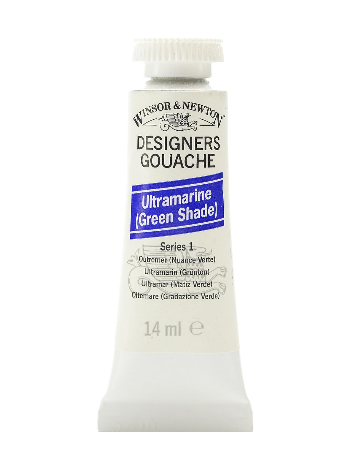 Designers' Gouache ultramarine (green shade) 14 ml 667