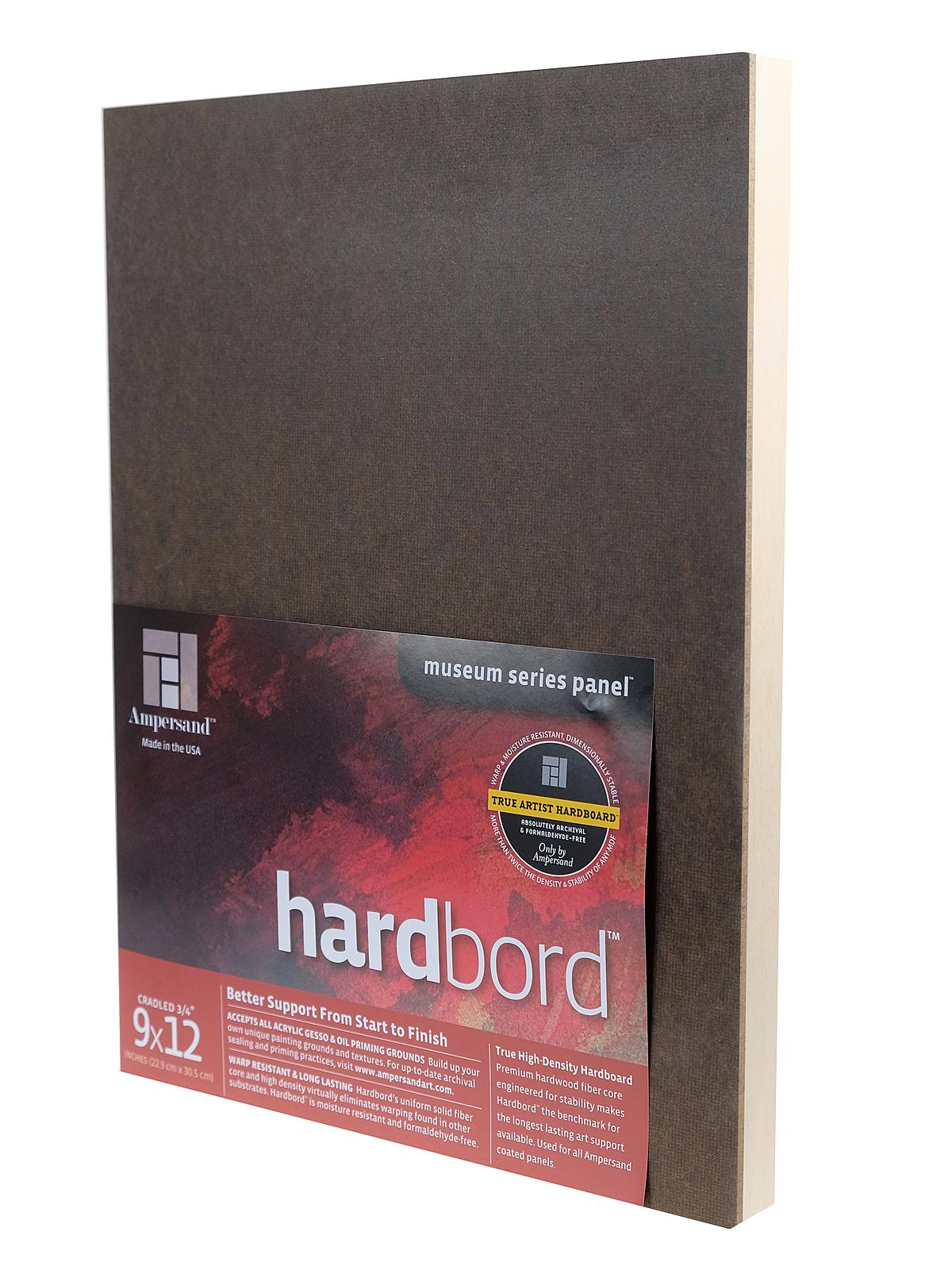 Cradled Hardbord 3 4 in. 9 in. x 12 in. each