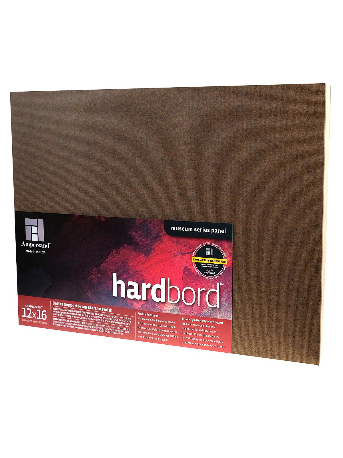 Cradled Hardbord 3 4 in. 12 in. x 16 in. each
