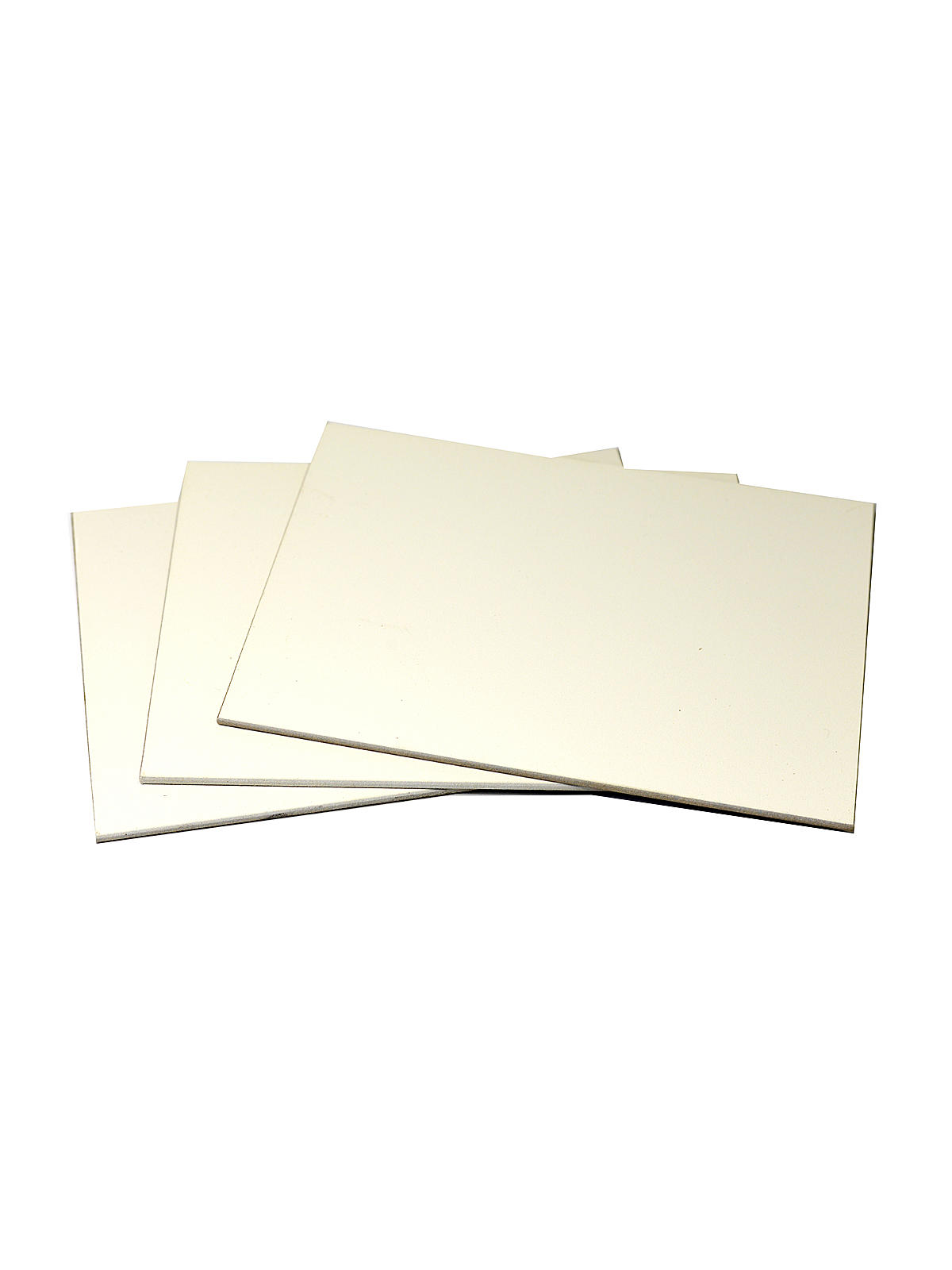 Pastelbord 5 in. x 7 in. white pack of 3