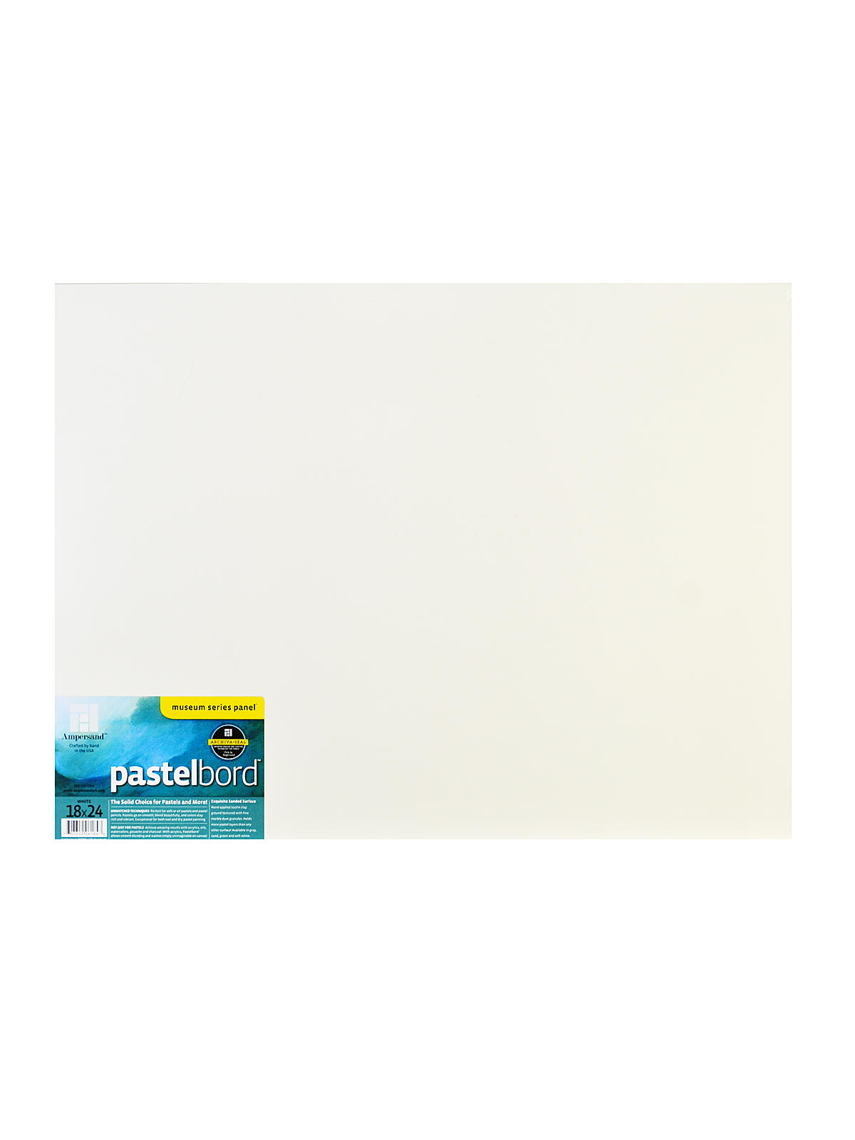 Pastelbord 18 in. x 24 in. white each