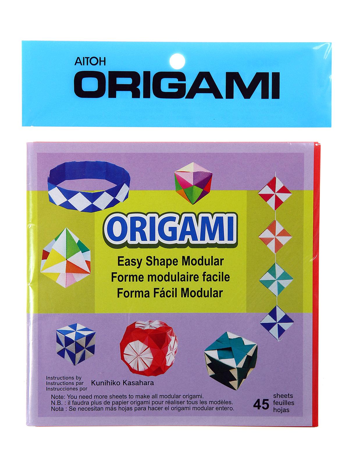 Origami Paper 5.875 in. x 5.875 in. modular 45 sheets