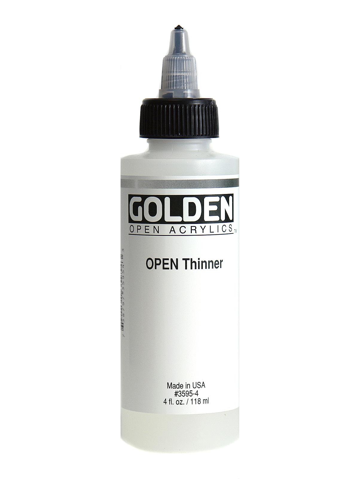 OPEN Acrylic Mediums thinner  4 oz.