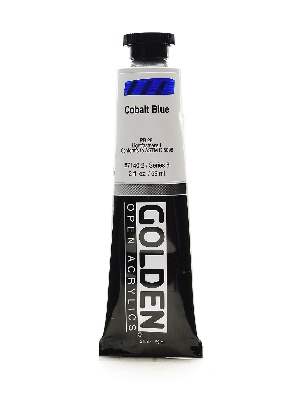 OPEN Acrylic Colors cobalt blue 2 oz. tube