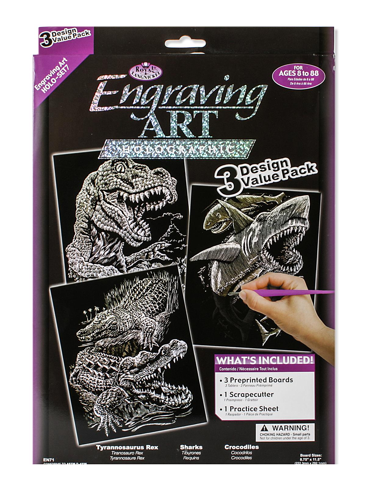 Engraving Art Value Packs each